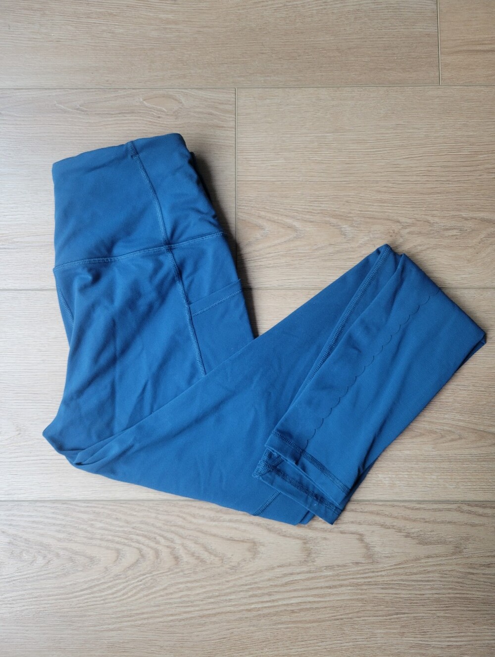 Victoria's Secret SportKnockout Blue Pant Tight Legging Small Long Inseam Tall